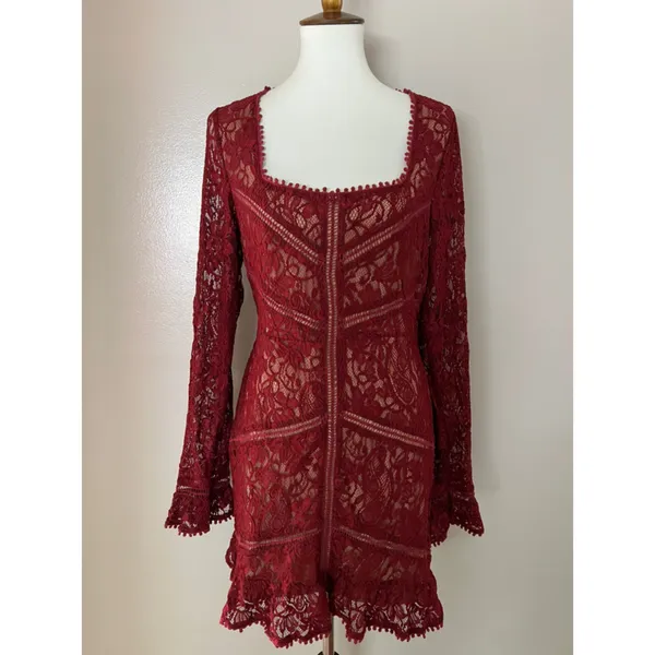 For Love & Lemons Free People x Emerie Mini Dress - Image 7