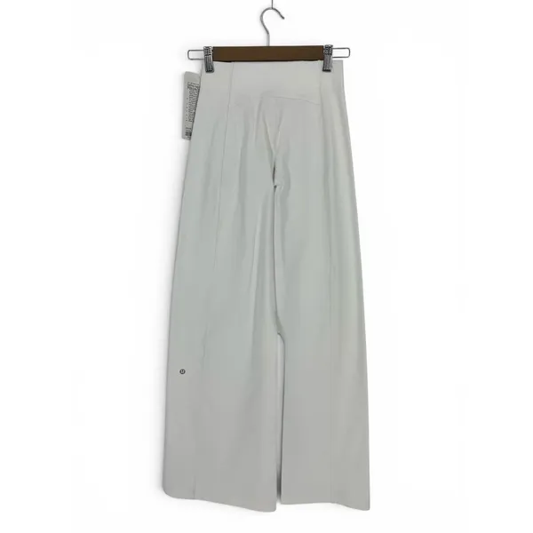Lululemon Define High-Rise Wide-Leg‎ Pant Luon White XXXS NWT - Image 11