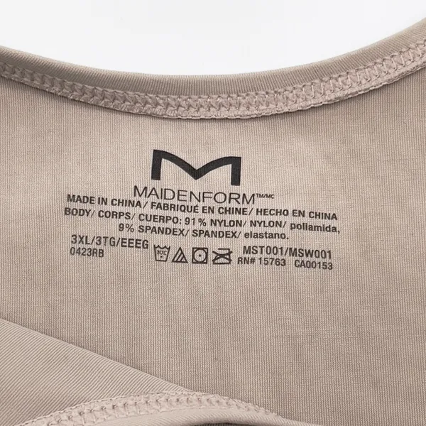Maidenform Shapewear Bodysuit 3XL Seamless Smoothing Basically Sexy MSW001‎ - Image 9