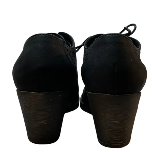 ROCKET DOG Selina Lane Black Faux Leather Lace Up Booties Shoes - Size 6 - Image 5