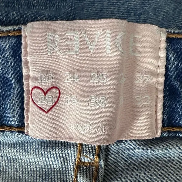 Revice Denim Farrah Medium Wash Jeans Size 28 - Image 6
