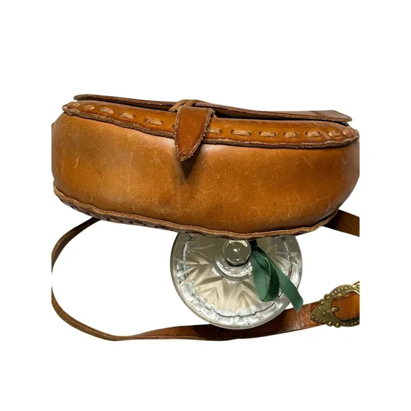 Leather Vintage Polish Folk Shoulder Festival Bag - Image 11
