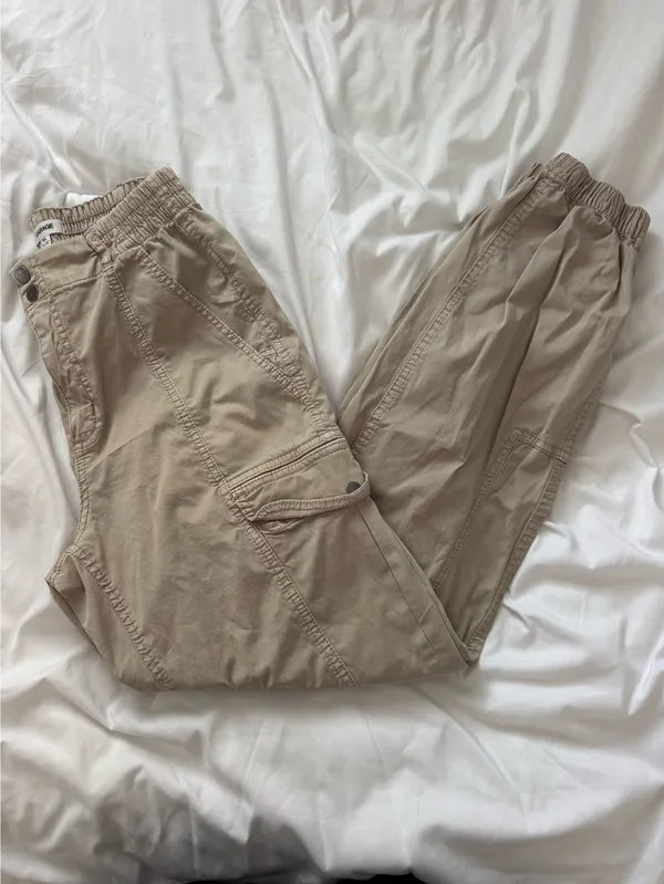 Garage Khaki Cargo Pants - Image 3