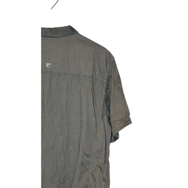 Kuhl Women's Top Wildfibre Herringbone‎ 100% Organic Cotton Tan Medium - Image 7