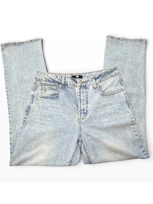 Women's Frye Straight Leg Jeans Size 4 Light Blue - Image 2