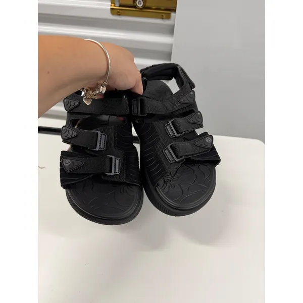 ONCAI Womens Sport Sandals Black Multi Strap Adjustable Platform Shoes US 8 NEW - Image 9