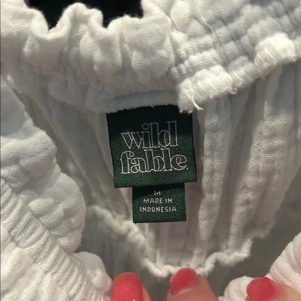 Women’s Wild Fable White Top - Image 2