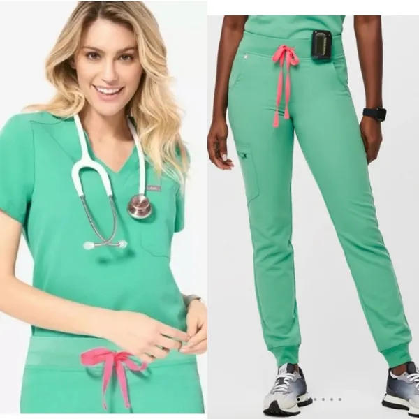 Figs Limited‎ Edition Surgical Green Scrub Set New Size XS Catarina Top Zamora - Image 2