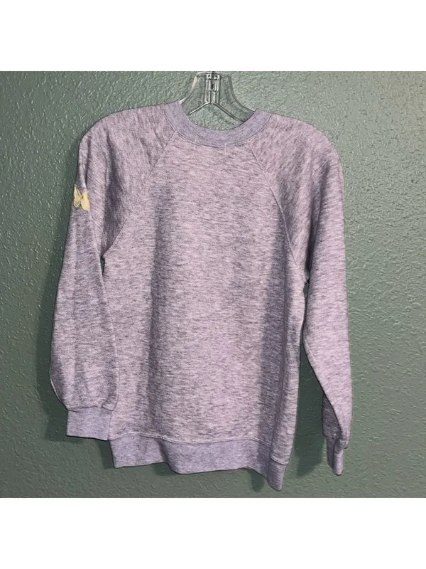 Vintage butterfly sweatshirt • cottagecore granny hippie • unique • Y2K grandma - Image 9