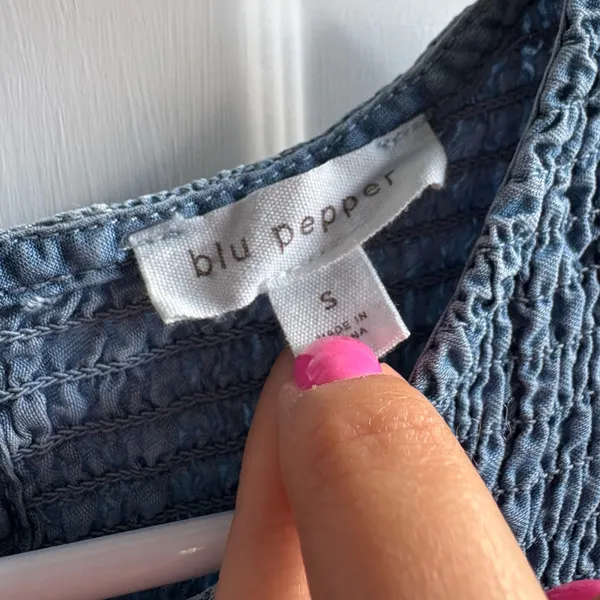 Boutique Denim Dress - Image 3