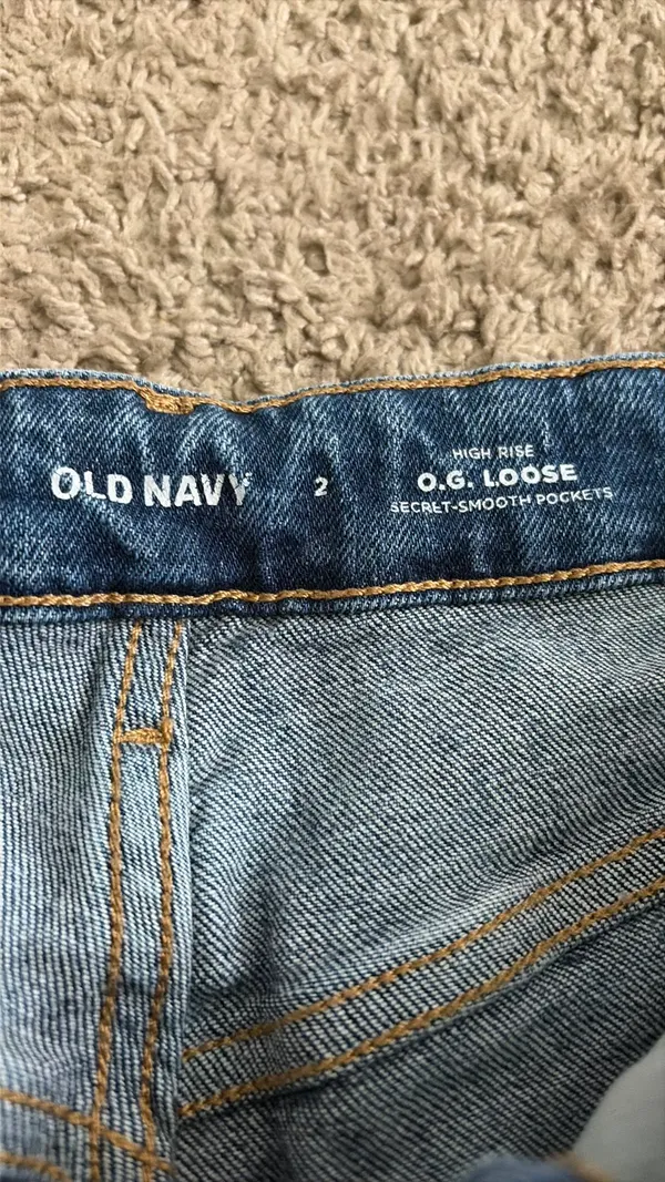 Old Navy Navy Jeans - Image 3