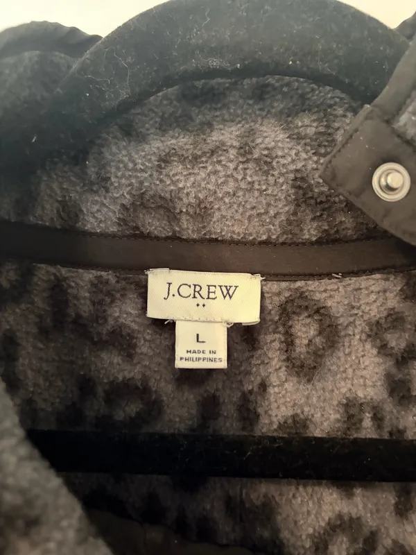 JCrew leopard pullover - Image 2