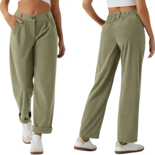 NEW‎ Halara Auracord Cloud Pants Color Fresh Grass Green Comfort Stretch XL - Image 3