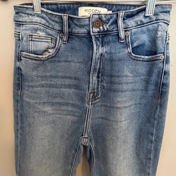 Hidden Jeans Distressed Ryan Bootcut Jeans - Image 6