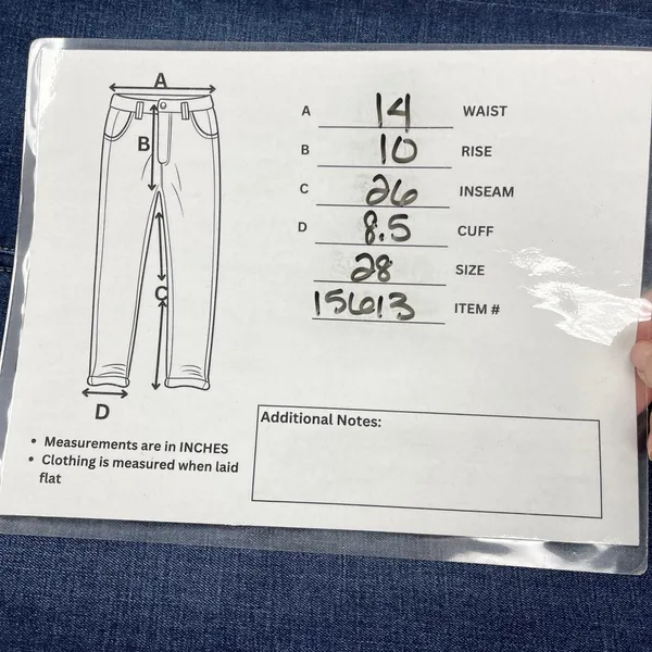 Joes Jeans Ivana High Rise Straight Leg Jeans Women 28 Stretch Clean Girl‎ Indie - Image 11