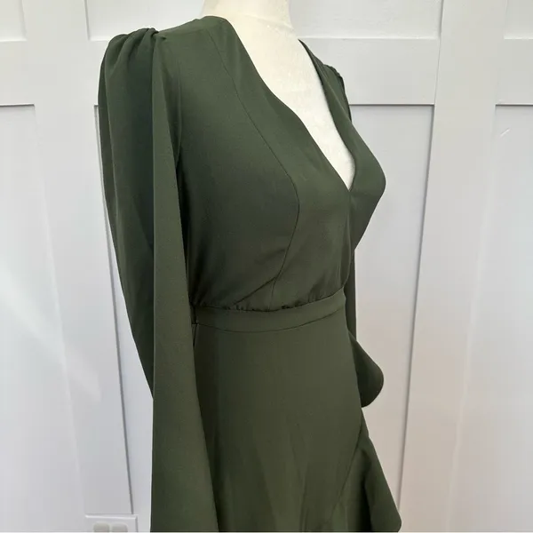Ali & Jay Green Wrap Dress - Image 5