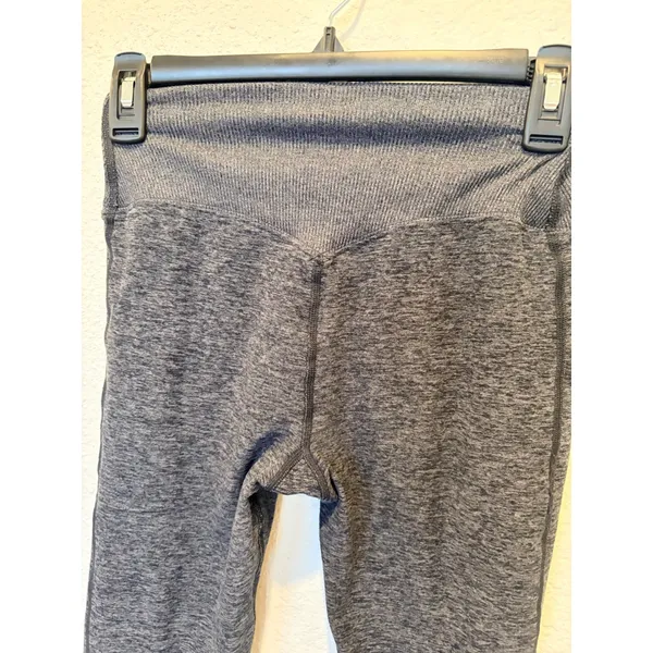 Alo Yoga Alosoft Lounge Leggings Dark Heather Gray High Waist Small Hailey B. - Image 6