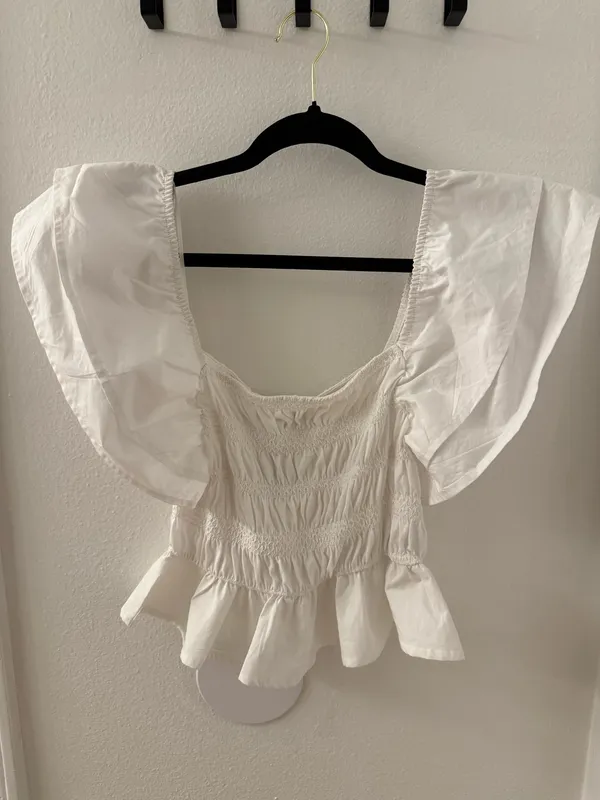 Zara white top - Image 3