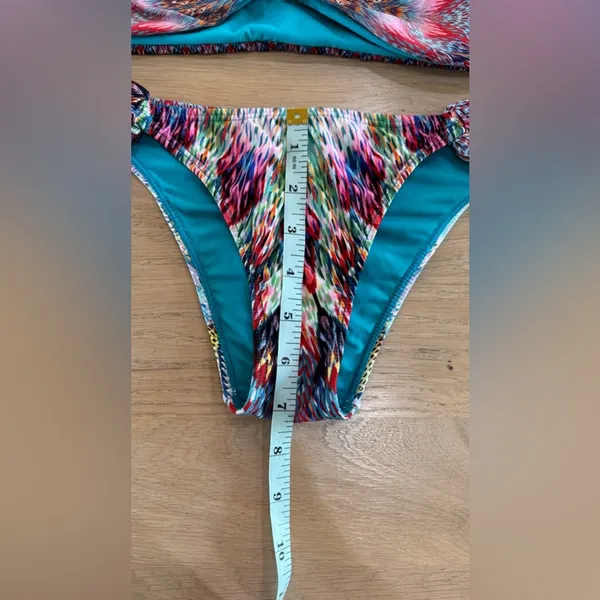 PILYQ reversible bikini set multicolor size small - Image 4