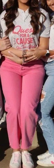 Pink Jeans Size 28 - Image 2