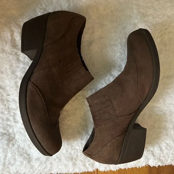 Korks brown booties 7.5 ankle winter women - Image 6