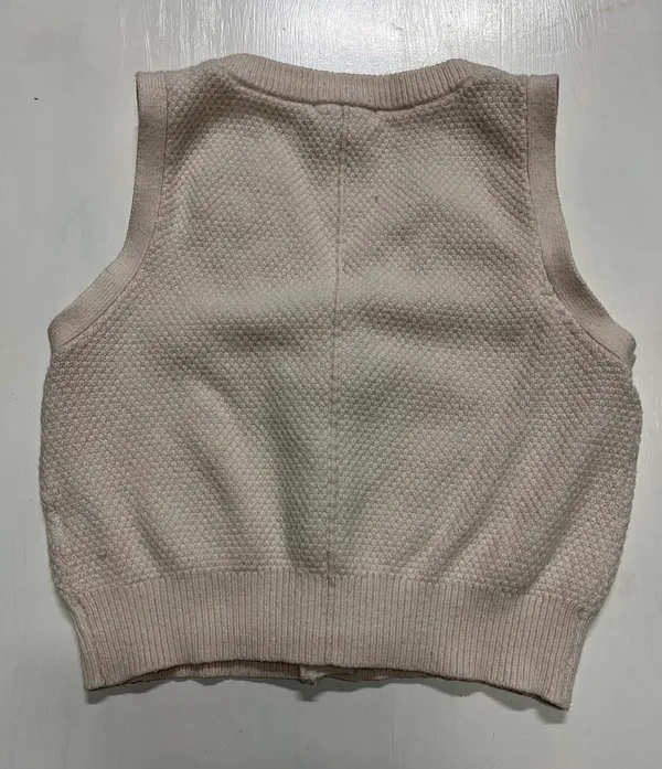 sweater vest White - Image 3