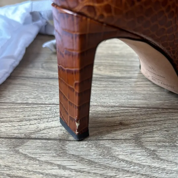 Jimmy Choo Croc Embossed Boots - Image 8