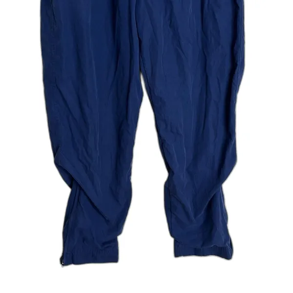 Vtg‎ Nike 90s ladies navy blue cotton athletic lounge pants size 24”medium - Image 3
