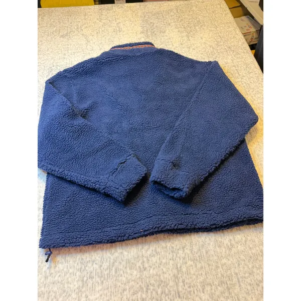 Alpine Design Womens S Vintage Blue 1/4 Snap Sherpa Pullover‎ Fleece Jacket NWT - Image 6