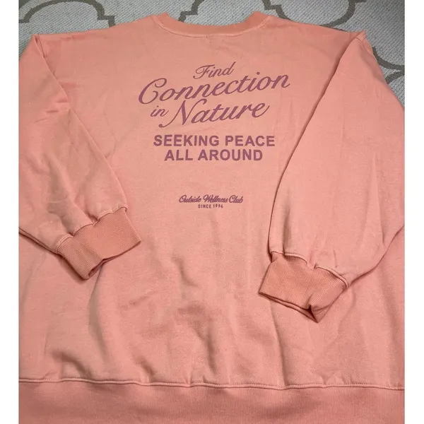 Old Navy SoComfy Oversized Sweatshirt Daybreak Drop Shoulder Pullover Size L - Image 11