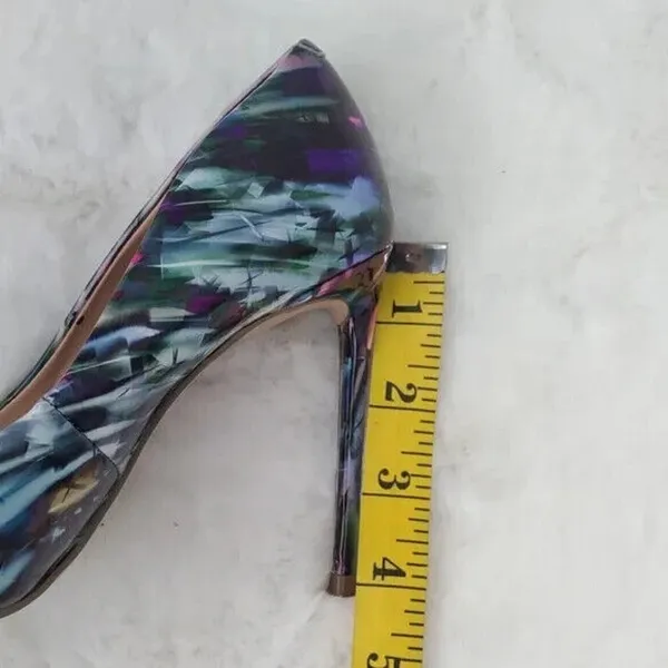Steve Madden Multicolor Galaxy heels sz6 - Image 7