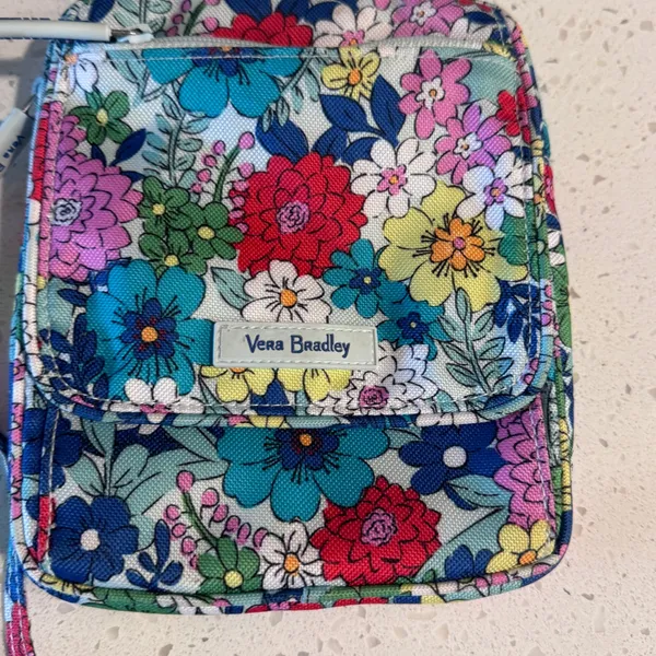 Vera‎ Bradley Ultralight Mini Hipster Floral Crossbody Bag Small Purse ID Window - Image 4