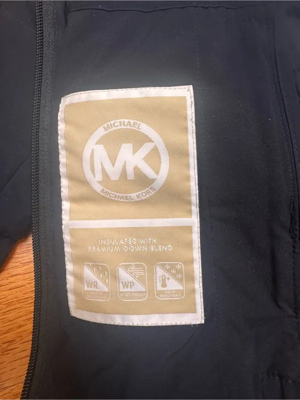 Michael Kors Black Quilted Down Blend Jacket🎈 - Image 6
