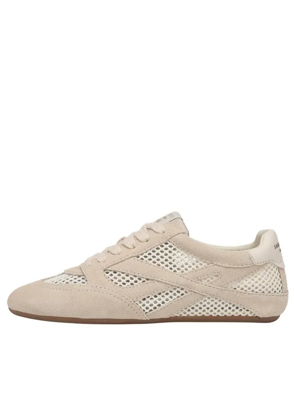 NWT Sam Edelman Tobi Sneaker Lace Up Low Top J8526M1 New Ecru Brown 8M - Image 2