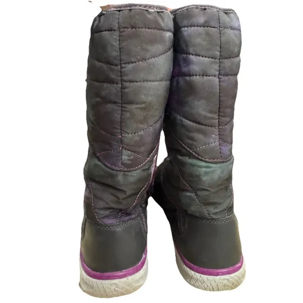 Merrell Pechora Women's 8 Winter Boots Dragonfly Insulated Lace Up Nylon Leather - Image 4