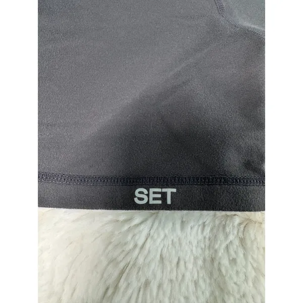 SET Active FormCloud Cloud Shorts XS Gray High Rise Seamless Bike Biker Shorts - Image 4