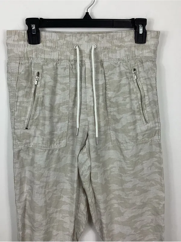 Athleta Cabo Tide Linen Joggers Size 4 - Image 2