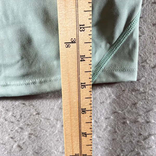 977 | Lululemon Align Nulu Light Support Cropped Tank Top Green Womens‎ 4 - Image 4