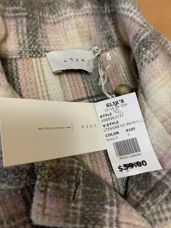Flannel Shacket Jacket - Image 3