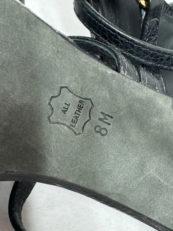 Tory Burch - Elizabella Strappy‎ Heeled Sandals - Size 8. - Image 9
