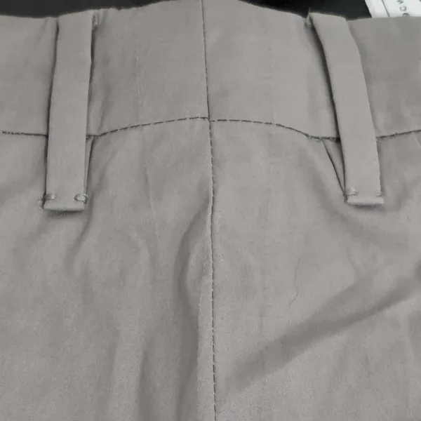 Prada Tailored Straight Leg Pants Trousers Gray Size 38 4 Small - Image 8