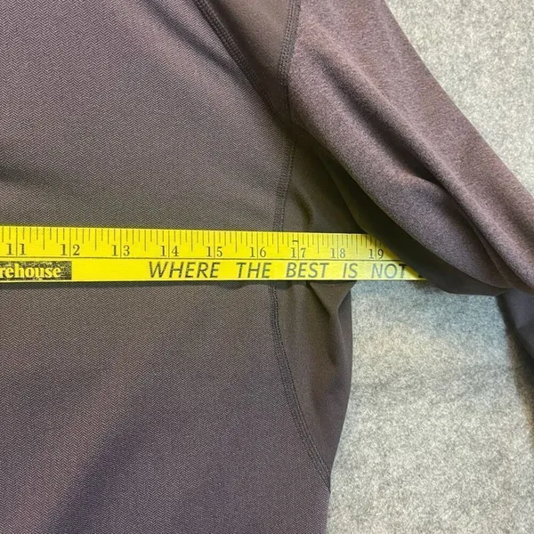THE NORTH FACE FlashDry Quarter Zip Pullover Women’s Medium‎ Purple Long Sleeve - Image 8