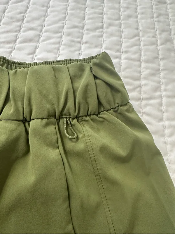 Patagonia Breathable Women’s Terrebonne Caper Green Drawstring Athletic Shorts M - Image 10