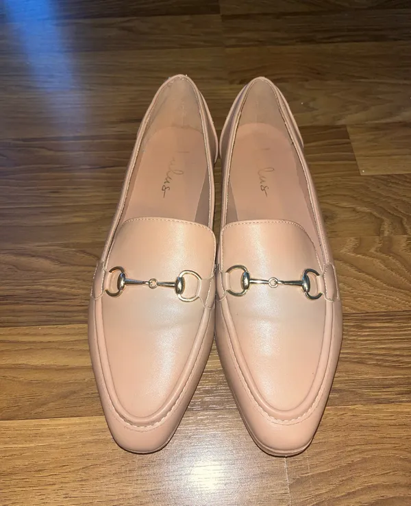 Lulus Nude Loafers - Image 6
