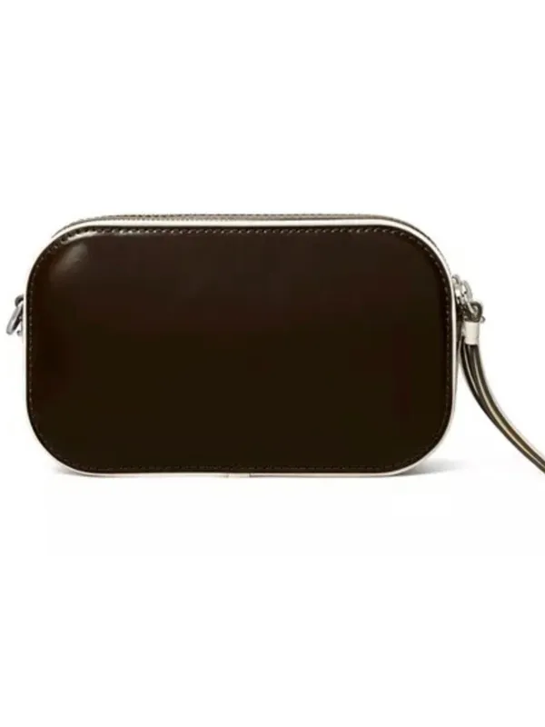 TORY BURCH x Bonbon NYC Miller Mini Cola Leather Crossbody Bag NEW NWT - Image 9