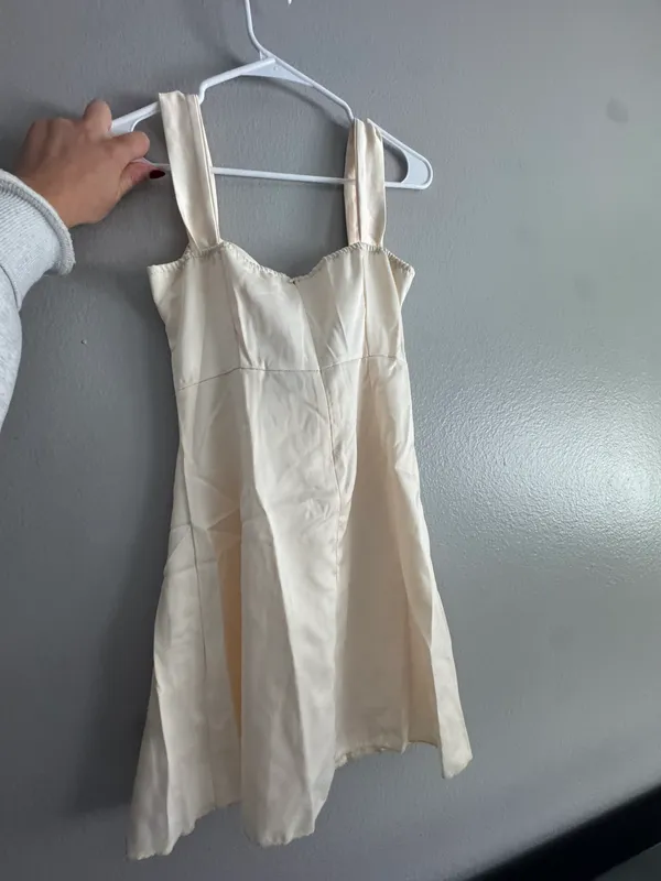 Champagne Mini Dress - Image 3