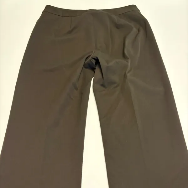 Elliott Lauren Wide Leg Trousers Women 8 Brown Professional Workwear Pants - Image 3