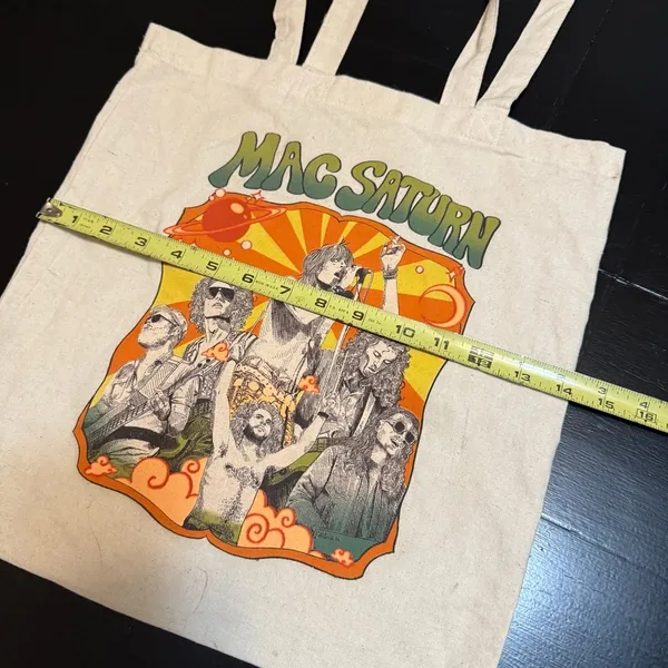 Mac Saturn Graphic‎ Tote Bag - Image 4