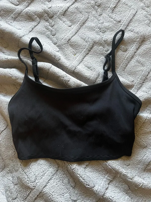 Aerie Scoop Neck Ribbed Bikini Top - Image 2