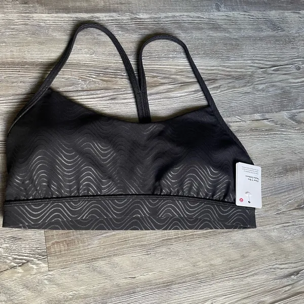 lululemon athletica Charcoal Sports Bra - Image 3